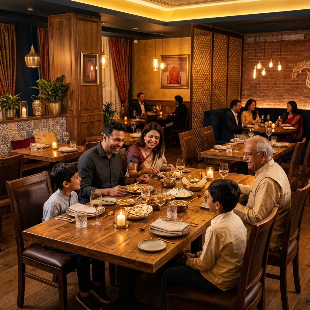 Bawarchi Restaurant interior cozy dining space